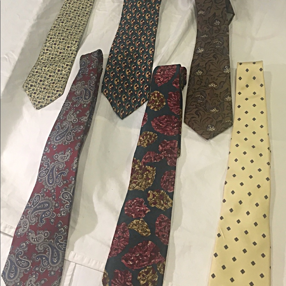 Vintage Christian Dior Mens Silk Ties from Italy
